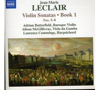 Butterfield:Mcgillivray - Leclair: Violin Sonatas Book 1, Vol 2 (Nos. 5-8)