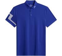 J.LINDEBERG 2025 HEATH STRIKE GOLF POLO - CLEMATIS BLUE - M