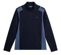 J.LINDEBERG 2026 LUKAS 1/4 ZIP MIDLAYER - VINTAGE INDIGO