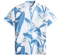 J.LINDEBERG 2026 TOUR TECH PRINT GOLF POLO SHIRT - PARADISE SKYLIGHT