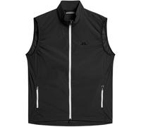 J.LINDEBERG ASH LIGHT PACKABLE VEST - BLACK