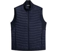 J.LINDEBERG HOLDEN QUILT HYBRID GILET - NAVY