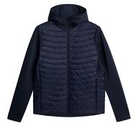 J.LINDEBERG HOLDEN QUILT HYBRID HOODED JACKET - JL NAVY