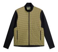 J.LINDEBERG HOLDEN QUILT HYBRID JACKET - OIL GREEN