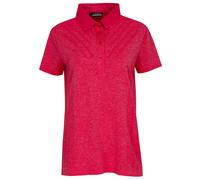 J Lindeberg Ladies Azalea Seamless Polo Red S