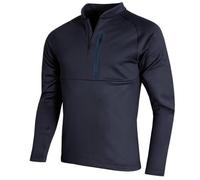 J.Lindeberg Mens Adam Quarter Zip Mid Layer Wicking Sweater - JL Navy - M