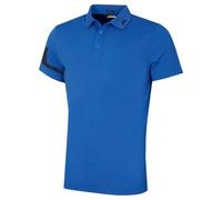 J.Lindeberg Mens Heath Regular Fit Polo Shirt - Nautical Blue - S
