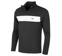 J.Lindeberg Mens J Lindeberg Bran Mid Layer Sweater - Asphalt - L