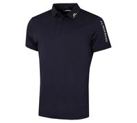 J.Lindeberg Mens Tour Tech Reg Fit Polo Shirt - Navy Melange - S