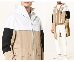 J.Lindeberg Primo Parka Hooded Coat Trench City Caban Jacket New M