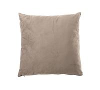 J-Line Square Cushion Velvet Grey