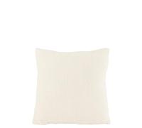 J-Line Teddy Bou ushion White
