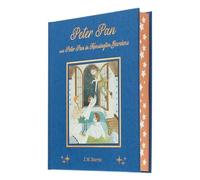 J. M. Barrie Peter Pan & Peter Pan in Kensington Gardens Hardback Book in White J. M. Barrie White