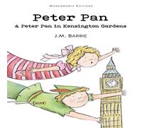 J.M. Barrie Peter Pan & Peter Pan in Kensington Gardens Paperback Book J.M. Barrie Multicolor