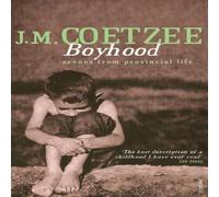 J.M. Coetzee Boyhood Paperback Book J.M. Coetzee Multicolor