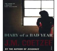 J.M. Coetzee Diary of a Bad Year Paperback Book J.M. Coetzee Multicolor