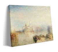 J.M.W.Turner Paintings Wall Art Poster Prints He Dogana And Santa Maria Della Salute Venicejpg Cool Artworks Painting Wall Art Canvas Prints Hanging Picture Home Decors Gift Idea Frame 12x18inch(30x45