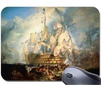 J.M.W. Turner The Battle of Trafalgar Mouse Mat 25 x 19 cm