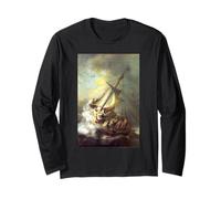 J. M. W. Turner The Shipwreck (Scene in a Storm) Long Sleeve T-Shirt