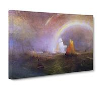 J.M.W. Turner The Wreck Buoy Canvas Print | Gallery Wrapped 30mm Frame Wall Art | 30x20 inches | Ready to Hang | Classic Picture | Living Room Bedroom Lounge Office