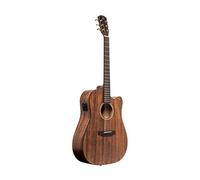 J.N Guitars DOV-DCFI Cutaway Solid Mahogany Natural Electro Acoustic Guitar