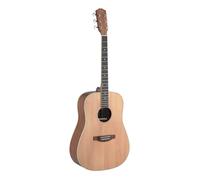 J.N Guitars Dreadnought Acoustic Guitar-Solid Spruce/Mahogany