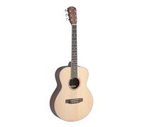J.N Guitars Travel Acoustic Guitar-Solid Spruce/Mahogany