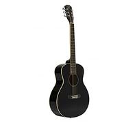 J. Neligan BES-A MINI BK Acoustic Guitar Travel Solid Spruce Top Bessie Series - Black