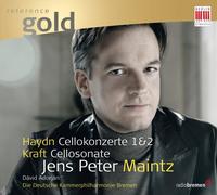 Jens Peter Maintz – Haydn: Cello Concertos 1 & 2 / Kraft: Cello Sonata – CD – Digipack (New)