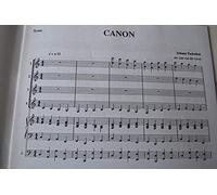 J. Pachelbel Kanon Score + all Parts Arr. Van der Goot