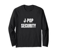 J-Pop Security Mom Dad Funny Halloween Costume Long Sleeve T-Shirt