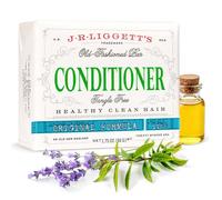 J·R·LIGGETT'S Hair Conditioner Bar | Organic Dry Bar For Natural Curly Hair | Plant Based Ingredients-Zero Waste Biodegradable, Sulfate & Cruelty-Free | Eco-Friendly | Conditioner | 50g