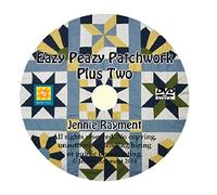 J.R Publications Eazy Peazy Patchwork Plus Two DVD