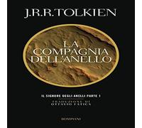 J R R Tolkien La compagnia dell'anello. Il Signore degli Anelli VOL1 Paperback Book J R R Tolkien Multicolor