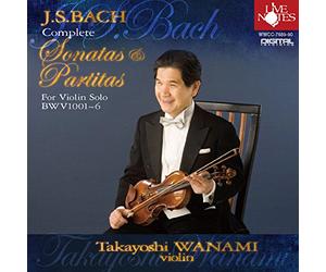 和波J・S.バッハ:無伴奏ヴァイオリン・ソナタ&パルティータ 全6曲 BWV1001~1006