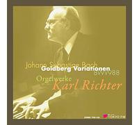 J.S.バッハ : ゴルトベルク変奏曲 他 オルガン作品集 (Johann Sebastian Bach : Goldberg Varioationen BWV988 | Orgelwerke / Karl Richter) (2CD)