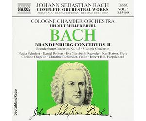 J.S. バッハ:ブランデンブルク協奏曲集 2 (ケルン室内/ミュラー=ブリュール)