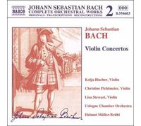 J.S. バッハ:ヴァイオリン協奏曲集 BWV 1041 - 1043, 1052 (ブラッハー/ケルン室内/ミュラー=ブリュール)