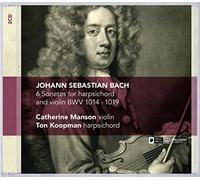 J.S. Bach: 6 Sonatas for Harpsichord and Violin, BWV 1014-1019