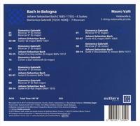 J.S. BACH - 6 SUITES A VIOLONCELLO - GABRIELLI NEW CD