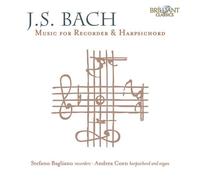 J.S. BACH/BAGLIANO/COEN: RECORDER & HARPSICHORD - CD