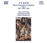 J.S. Bach: Complete Piano Concertos Vol.1; BWV 1052-1054