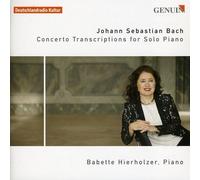 J.S. Bach - Concerto Transcriptions for Solo Piano [New CD]