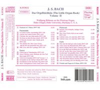 J. S. BACH: DAS ORGELBCHLEIN, VOL. 2 NEW CD