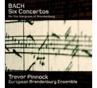 J.S. BACH/EUROPEAN BRANDENBURG/PINNOCK: SIX CONCERTOS - CD