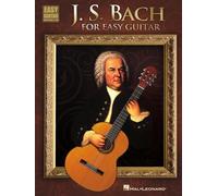 J S BACH FOR EASY GUITAR By Johann Sebastian Bach (Paperback) (9781458418876)