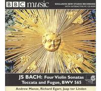 J S Bach: Four Violin Sonatas - Toccata and Fugue