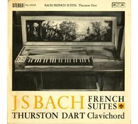 J S BACH FRENCH SUITES LP (VINYL ALBUM) UK L'OISEAU LYRE 1961