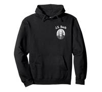 J.S. Bach - front, Get Off My Bach - back Pullover Hoodie