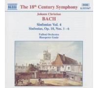 J.S. BACH/GMUR/FAILONI ORCHESTRA: SINFONIAS 4 - CD